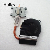 Hulics Used 657942-001 4GR23HSTP90 Radiator For HP Pavilion G4 G6 G7 G4-1000 G6-1000 R23 G7-1000 Laptop Cooling Heatsink Fan