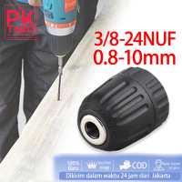 Keyless Drill Chuck Tanpa Kunci 0.8 - 10 Mm 20unf 24unf M10