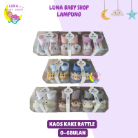 Kaos Kaki Rattle/Kaos Kaki 3D Prewalker 0-12 Bulan/Kaos Kaki Lembut