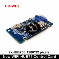 HD-WF2 Huidu Full Color Seven Color Small LED Display WIFI Control Card