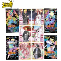 New 10Packs KAYOU Naruto Card EX Pack Chance To Get Uzumaki Naruto Sasuke Uchiha Madara Haruno Sakura SE Collection Card