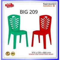 KURSI NAPOLLY 209/KURSI SANDARAN/KURSI PLASTIK NAPOLLY/209 N233 COKLAT