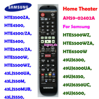 ใหม่ รีโมตควบคุมโฮมเธียเตอร์ AH59-02402A สำหรับ Samsung BD HTE4500ZA HTE5500WZA Fernbedienung HTE3500ZA HTE4500 HTE4500 ZA HTE5400 HTE5400 ZA HTE5500W HTE5500W ZAMF01 HTE5500WZ HTE5500WZA HTE6500W HTE6500W ZA HTE6500WZ HTE6730W HTE6730W ZA
