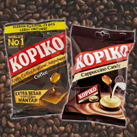 印尼 KOPIKO 咖啡糖果(1包入) 原味／卡布其諾【小三美日】 D320051