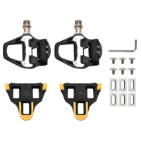 Cycling Road Bike Bicycle Self-Locking Pedals for SPD SL Road Bike Clipless Pedals Kit