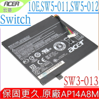 ACER 電池(原廠) 宏碁 AP14A8M Switch 10E 電池，11V 電池，SW5 電池，SW5-011，SW3 電池，1ICP4/58/102-2，AP14A8M，Aspire SW5-011，SW5-012，10-inch平板，Switch 10E(SW3-013-1070)，10E(SW3-013-11GV)，10E(SW3-013-12AE)，10E(SW3-013-12T)，10E(SW3-013-150W)，10E(SW3-013-169S)，10E(SW3-013-16A5)