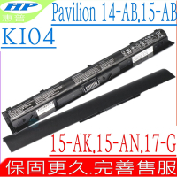 HP KI04 電池適用 惠普 14-AB 15-AB 17-G 15-AN 15-AK HSTNN-DB6T HSTNN-LB6S HSTNN-LB6T TPN-Q15 HSTNN-LB6R