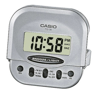 【CASIO 卡西歐】旅行專用款數位液晶鬧鐘(PQ-30-8)