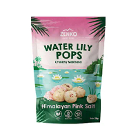 Zenko Water Lily Pops Pink Salt, 28g