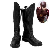 Barry Allen Shoes The Flash Cosplay Boots