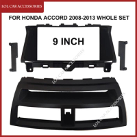 9 Inch Car Radio Fascia For Honda Accord 2008-2013 Android MP5 Player 2 Din Head Unit Stereo With Air Dash Board Cover