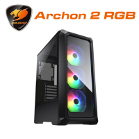 COUGAR 美洲獅 Archon 2 RGB 電腦機殼 中塔機箱 (黑)
