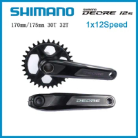Shimano DEORE 12S M6100 Crankset 170mm 175mm 30T 32T Chainring 1X12s FC-M6100 Crank For Original Accessories For Mountain Bikes