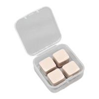 【靜舒眠】降噪音40DB台灣製矽膠耳塞2盒8入-燕麥奶茶(防水 靜音 耳塞 打呼 止鼾 隔音耳塞 抗噪耳塞)