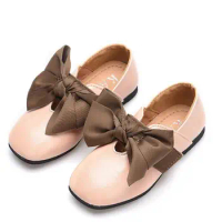 2019 New Boys Girls Shoes Soft Sole Slip On Leather Loafers Shoes Baby Boat Shoes Children Sneakers size 26-36