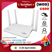 2026 UPGRADED 4G CPE Modem C600 (C300 Enhanced) WiFi 6 Router Unlimited Internet Tanpa Had | Support