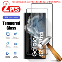 Untuk Samsung Galaxy S21/S21 FE/S21 Ultra/S21 Plus, filem kalis hentakan, pelindung skrin anti calar