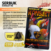 Serbuk Konslet FBI serbuk vitamin burung Serbuk Penggacor Burung