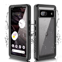 Case IP68 Waterproof For Goolge Pixel 7a Pixel 7 Pro Pixel 7 Screen Protector Full Body Heavy Duty Clear Rugged Shockproof Cover