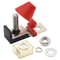 Kit Blok Fuse Terminal M8 Terhad Masa 30Aโ300A 58V Tahan Air untuk Terminal Bateri