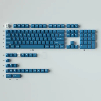 GMK WoB KATAKANA Black/Blue 129 Keys PBT Keycap Cherry Profile For MX Switch Mechanical Keyboard DYE-SUB 61/64/87/96/104 Layout