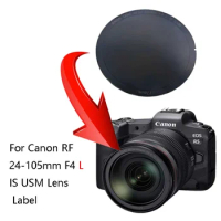 For Canon RF 24-105mm F4 L IS USM &amp; RF 70-200mm F4 L IS USM Domestic New Front Lens Pressure Ring Decorative Ring label