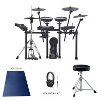 【ROLAND 樂蘭】TD17KVX2 電子鼓(加 Roland RH-A7耳機+鼓毯+鼓椅)