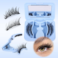 Magnetic Eyelashes with Applicator Magnetic Lashes Fluffy Magnetic Eyelashes without Eyeliner Natura