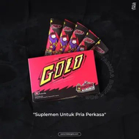 Golo Gingseng Original 1 Box isi 5 Sachet | Mister Golo Ginseng Serbuk Korean Ginseng Langsung Teguk