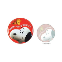 真愛日本 15121100015 圓鐵盒便條本-SN大臉紅 史努比 Snoopy 文具用品 便條紙 MEMO 紙製