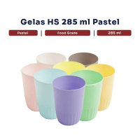 Gelas HS 285mL Warna Pastel