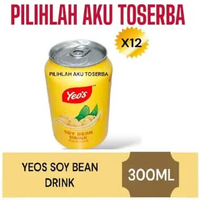 Yeos Susu Kacang Kedelai ( Soya Bean ) 300 ml kemasan Kaleng - ( HARGA 12 KALENG )