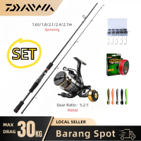 2025 NEW DAIWA Rod Set Joran Pancing fishing rod spinning reel spinning mesin pancing mata kail tali