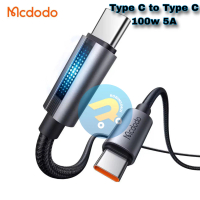 MCDODO Kabel Type C, Usb C to Usb C 100W Power Delivery (PD) fast charging ORIGINAL - Kabel Data Typ