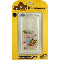 Rilakkuma 拉拉熊/懶懶熊 ASUS Zenfone 2 (5吋) 彩繪透明保護軟套