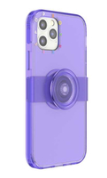 強強滾優選~PopSockets【iPhone 12系列】PopCase Purple ice 泡泡騷殼扣組-冰紫