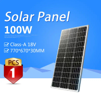 [Class-A] Panel solar 100W/200W, menjamin Waranti 5 Tahun untuk kuasa penuh tanpa bil elektrik denga