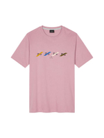 เสื้อยืดผู้ชาย รุ่น M2R-011R-PP5082-55A สี Purple