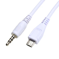 Micro usb to 3.5mm Cable micro USB to Stereo 3.5mm Music audio play cable for bluetooth portable cd player