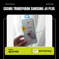 Casing Transparan untuk Samsung J4 Plus