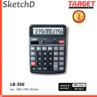 Kalkulator meja 16 Digit Target LB 350 Desktop Calculator