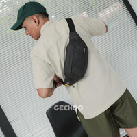 GECHOO - Tas Waistbag Fabio Bum Bag Belt Tas Pinggang Pria Trendy Bahan Bimo Tas HP Tas Dompet
