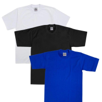 3 PACK proclub SHORT Sleeve heavyweight CREW Neck T-shirt Casual menswear TShirt