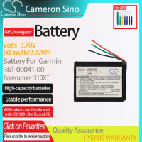 CameronSino Battery for Garmin Forerunner 310XT.fits 361-00041-00,GPS Navigator Battery.
