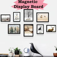 A4 A3 Magnetic Display Sticker Photo Certificate Framework Wall Sticker Magnetic Frame