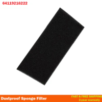 AC Blower Motor Housing Cover Dustproof Sponge Filter For BMW 5 7 Series GT F07 F10 F06 F01 F02 M5 M6 525 750 64119216222