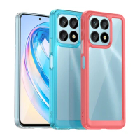 For Honor X8A Case Honor X9A X8A X7A X8 X9 5G Cover Funda Shockproof Candy Color TPU Silicone + PC Phone Back Cover Honor X8A