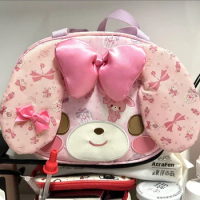 Sanrio Bonbonribbon Handbag Roonroonlulu Large Capacity Backpack For Kids Girls Cartoon Anime School Back Bag Kawaii Makeup Bag