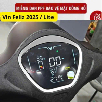 ( mua 1 tặng 1 ) dán xe vin Feliz / S  / Neo . Miếng dán PPF bảo vệ mặt đồng hồ xe Vinfast Feliz S- 