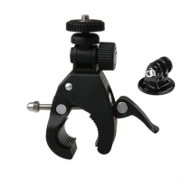 For Gopro 12 10 9 8 5 Bicycle Motorcycle Handlebar Mount Bracket for Go Pro DJI Insta360 SJCAM Holder Action Camera Accessories